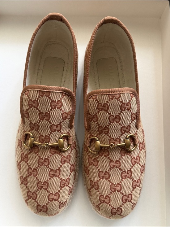Gucci Other - Gucci GG Supreme Horsebit "Summer Hybrid" Loafers